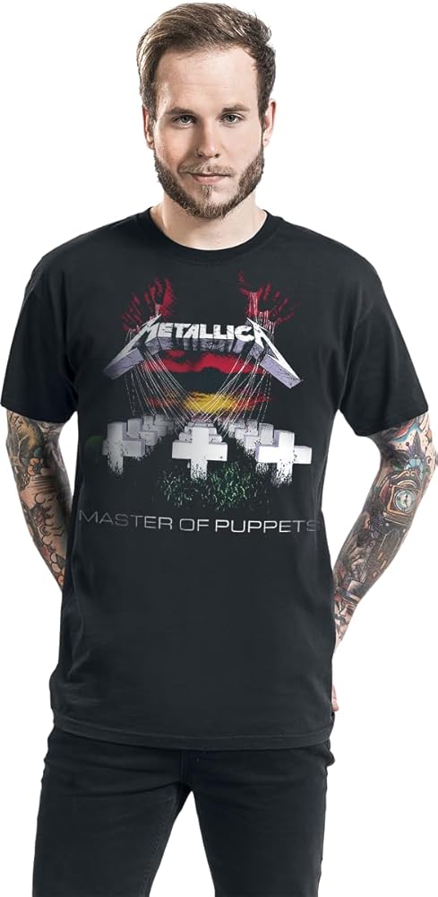 llica Master of Puppets Tシャツ Metallica Master Of Puppets T-Shirt | Vintage Grey | REPRESENT